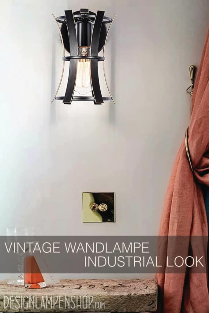 Wandlampe Vintage im Industrial Look